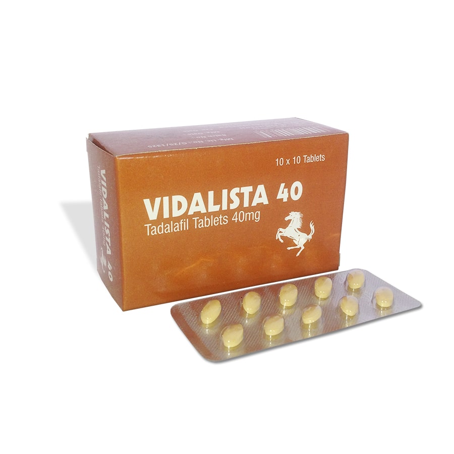 Vidalista 40 Mg Tablets Online at $0.95/Pill | Uses, Reviews